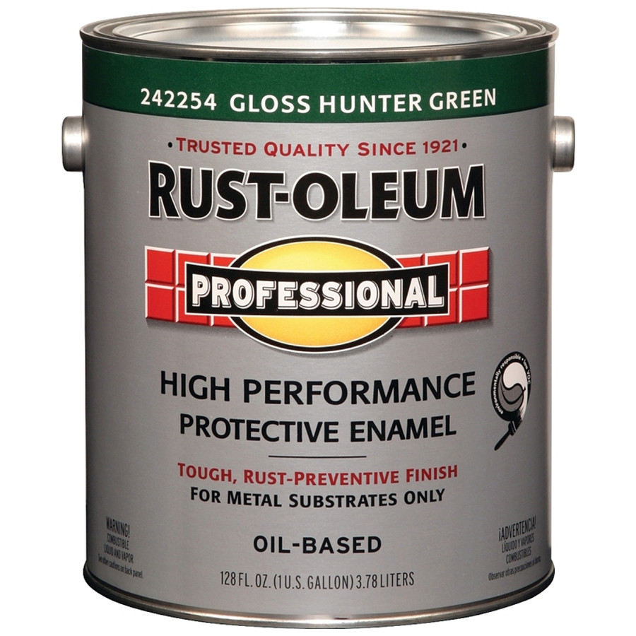 Gallon Rust-Oleum Gloss Hunter Green High Performance Protective Enamel Paint