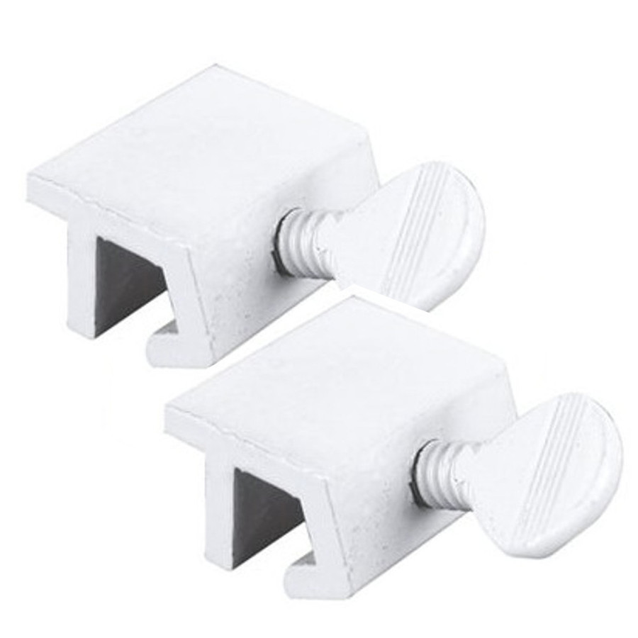 White Heavy-Duty Sliding Window Lock (Pack of 2)