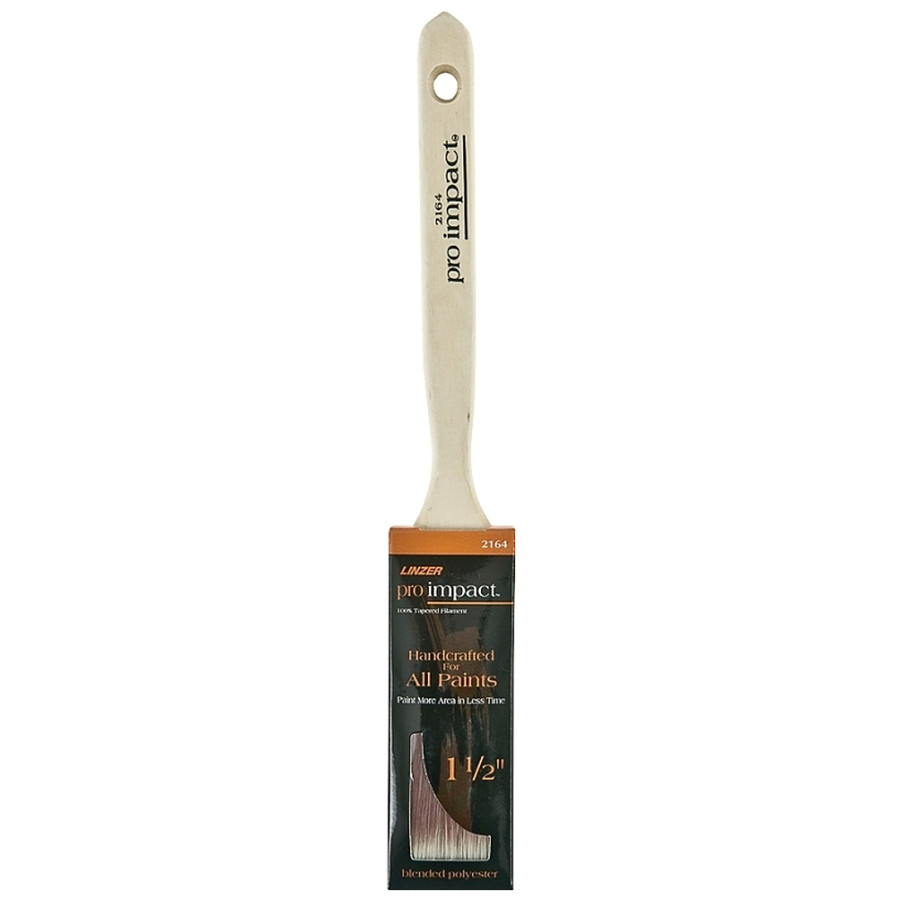 Linzer 1-1/2" Pro Impact Polyester Straight Paint Brush