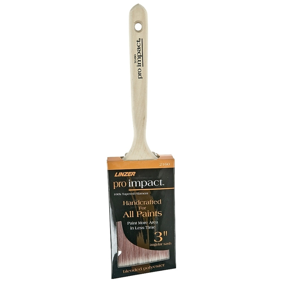Linzer 3" Pro Impact Polyester Angular Paint Brush