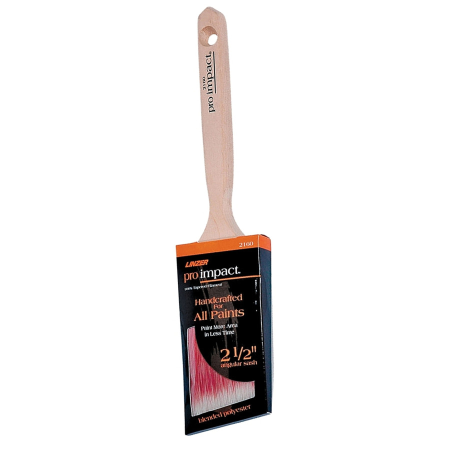 Linzer 2-1/2" Pro Impact Polyester Angular Paint Brush