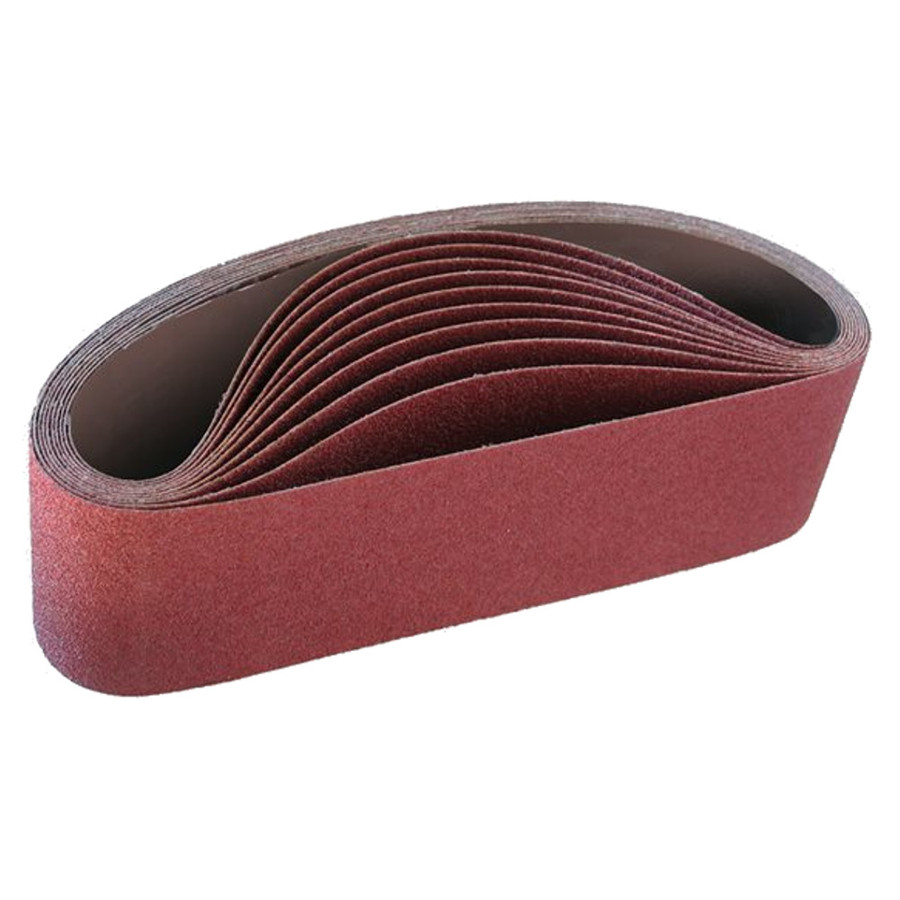 4" X 24" 50-Grit Aluminum Oxide Flex-Abrasive Resin Cloth Sanding Belt