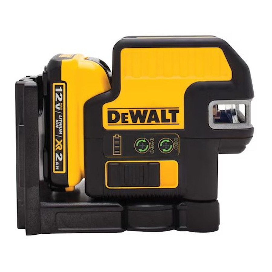 DeWalt 12V Green 5-Spot And Cross Line Laser