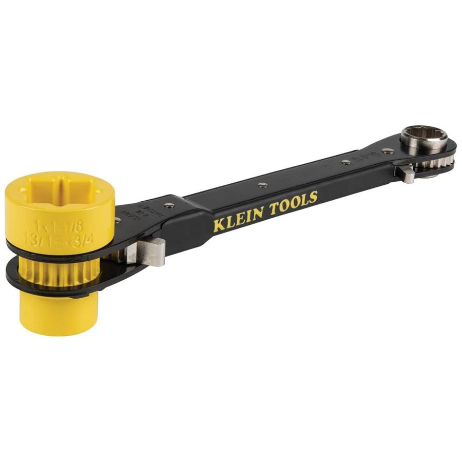 Klein 6-in-1 Linesman Ratcheting Wrench