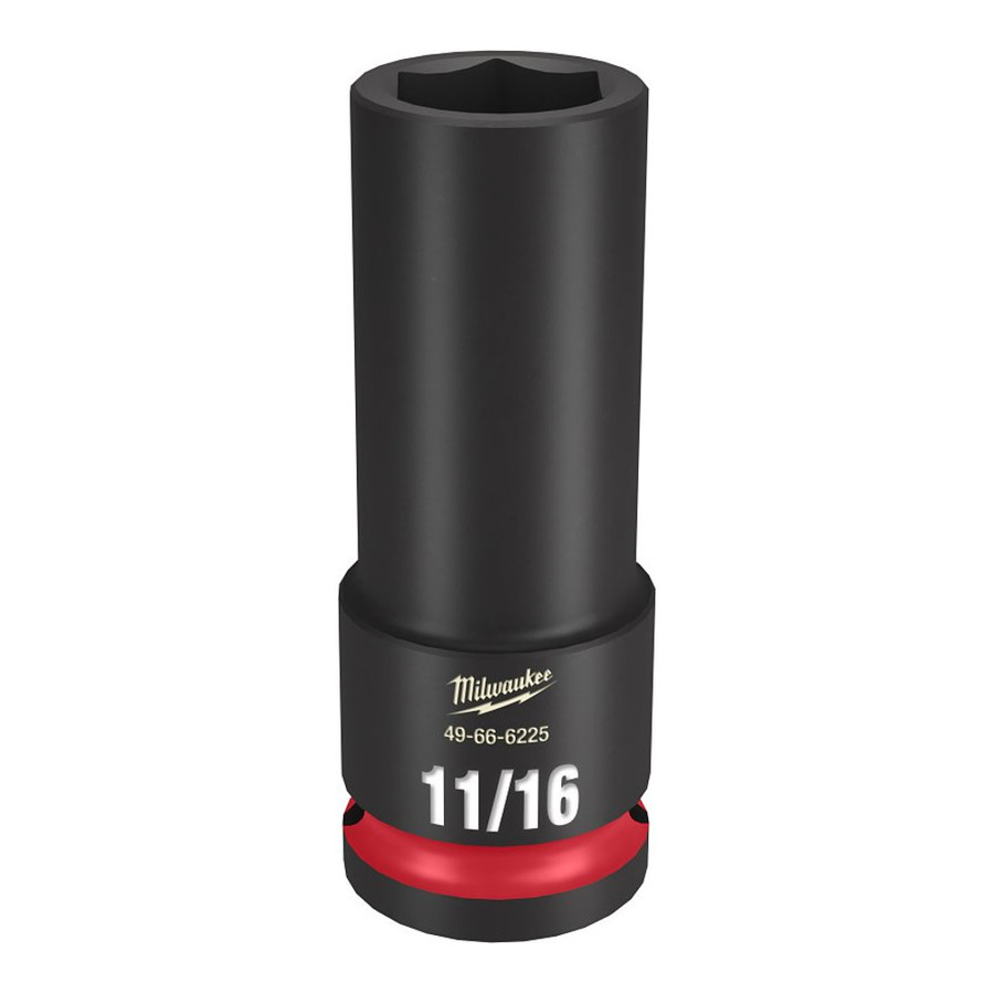 1/2" Drive X 11/16" Deep S.A.E. Impact Socket