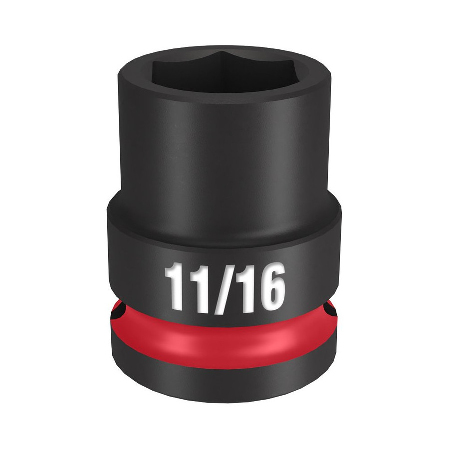 1/2" Drive X 11/16" Shallow S.A.E. Impact Socket