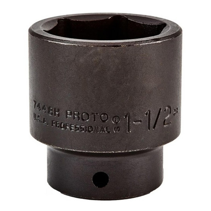 1/2" Drive X 1-1/2" Shallow S.A.E. Impact Socket