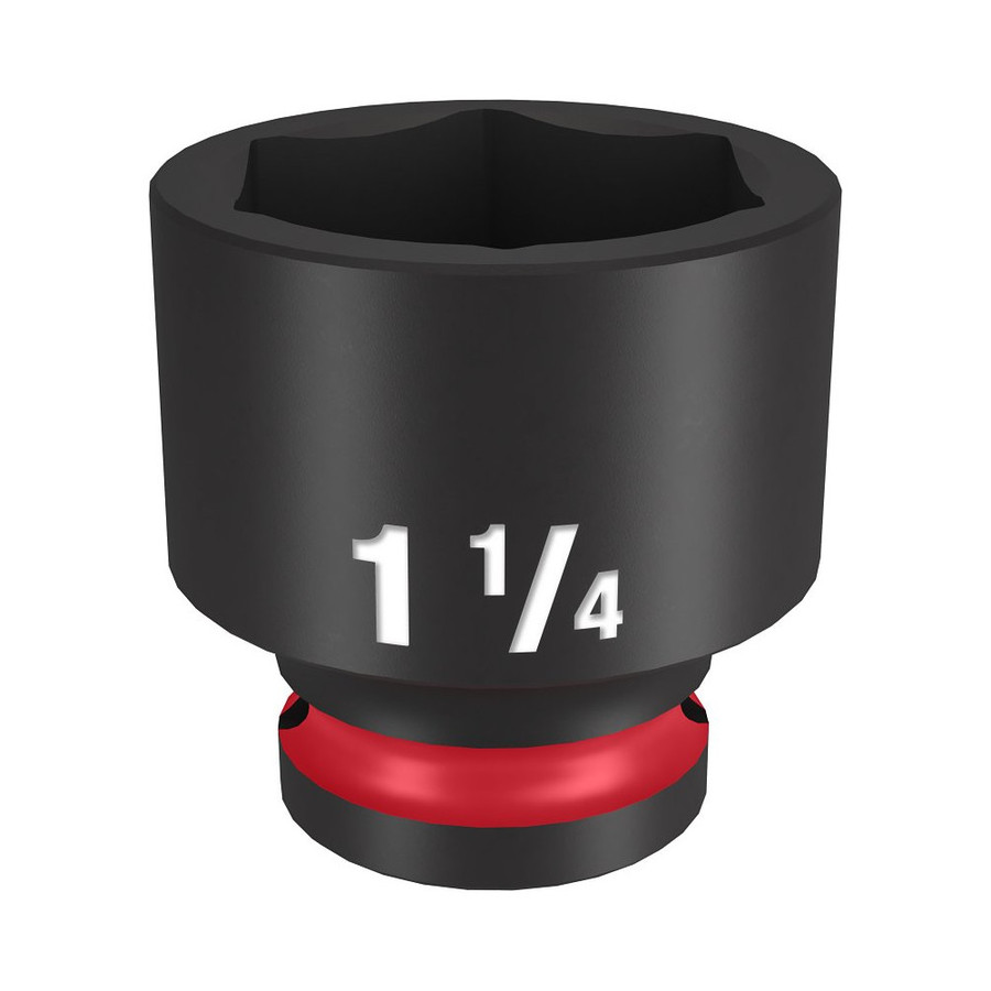 1/2" Drive X 1-1/4" Shallow S.A.E. Impact Socket