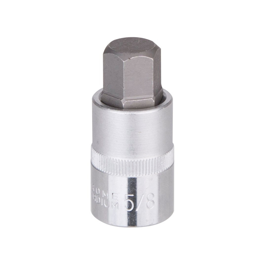 1/2" Drive X 5/8" S.A.E. Hex Bit Socket