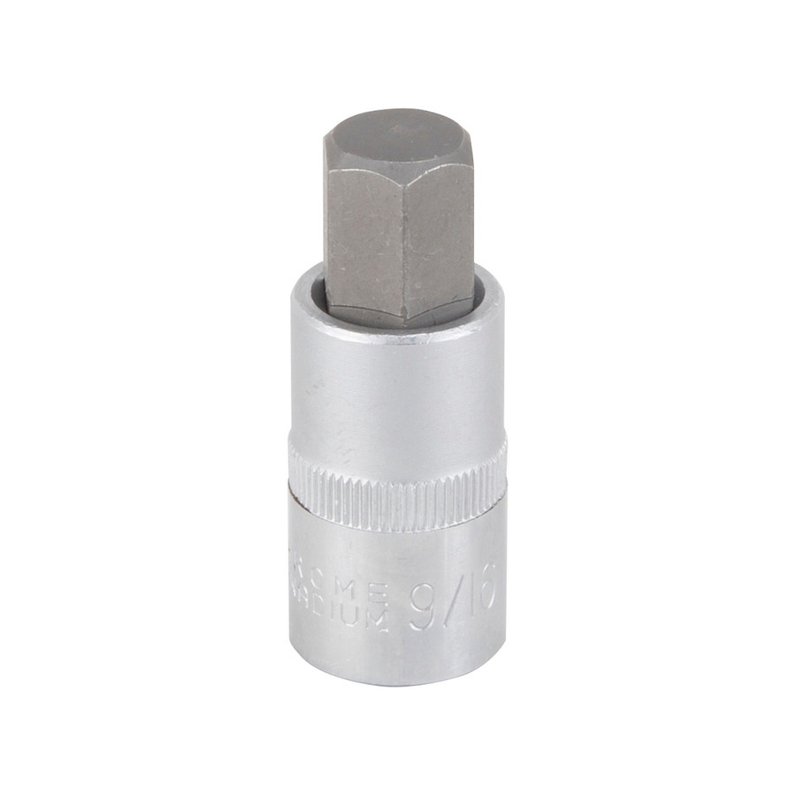 1/2" Drive X 9/16" S.A.E. Hex Bit Socket