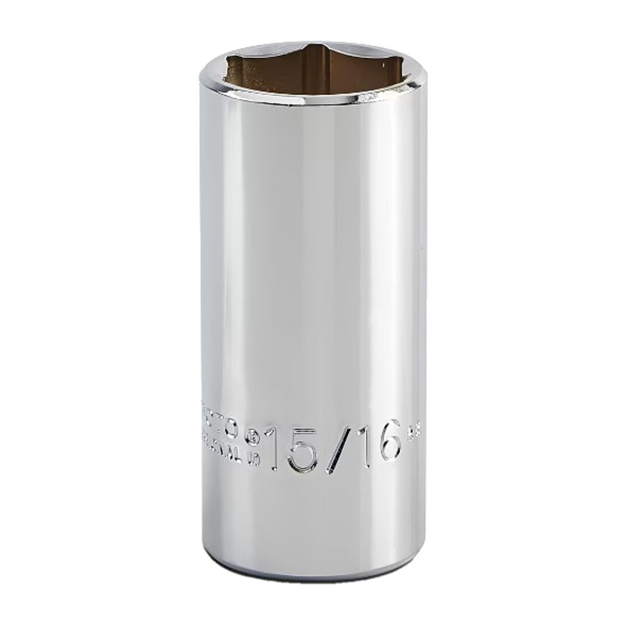 3/8" Drive X 15/16" Deep S.A.E. Socket