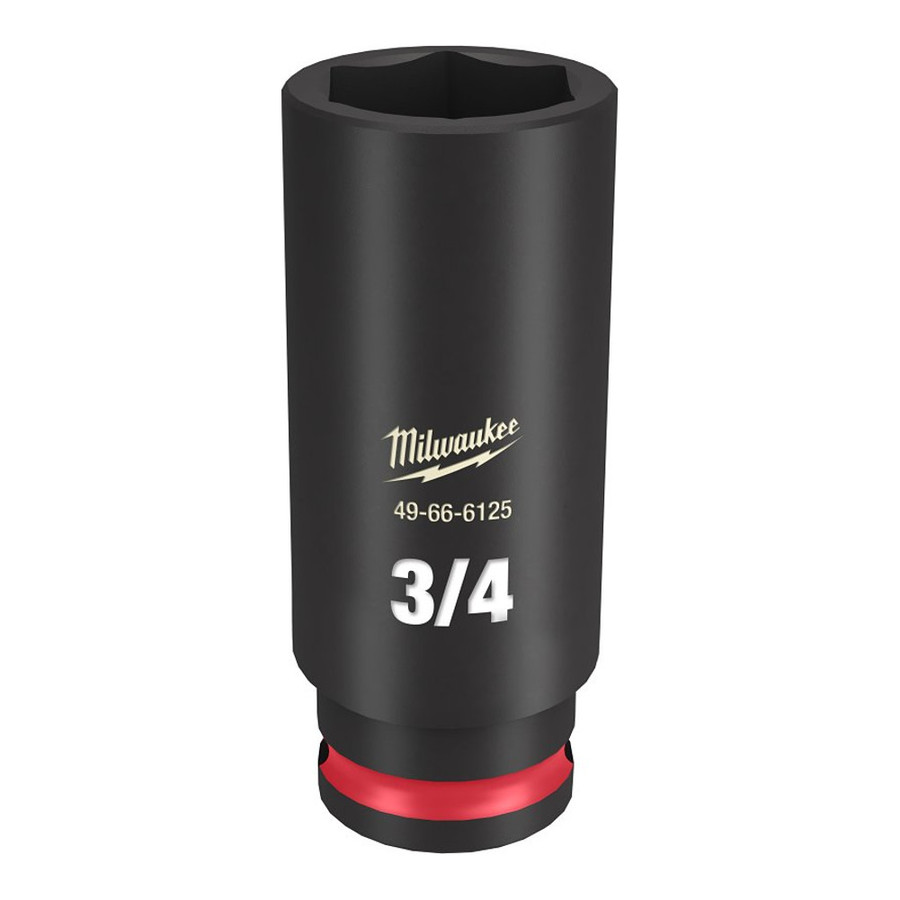 3/8" Drive X 3/4" Deep S.A.E. Impact Socket