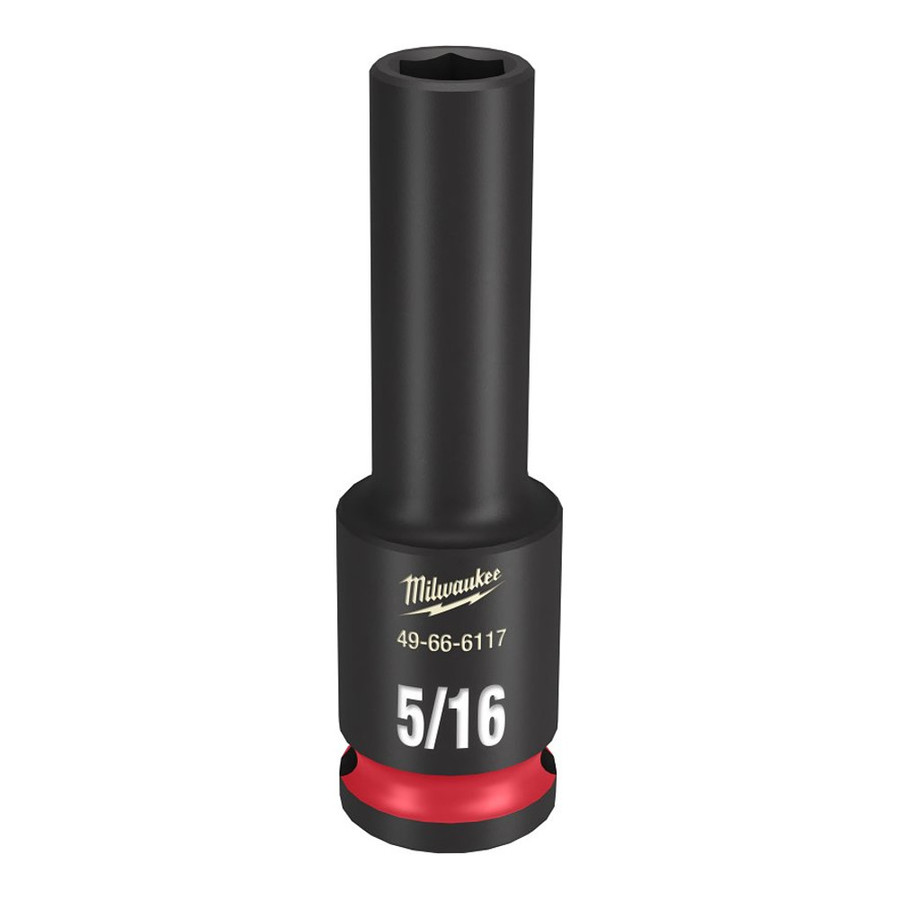 3/8" Drive X 5/16" Deep S.A.E. Impact Socket