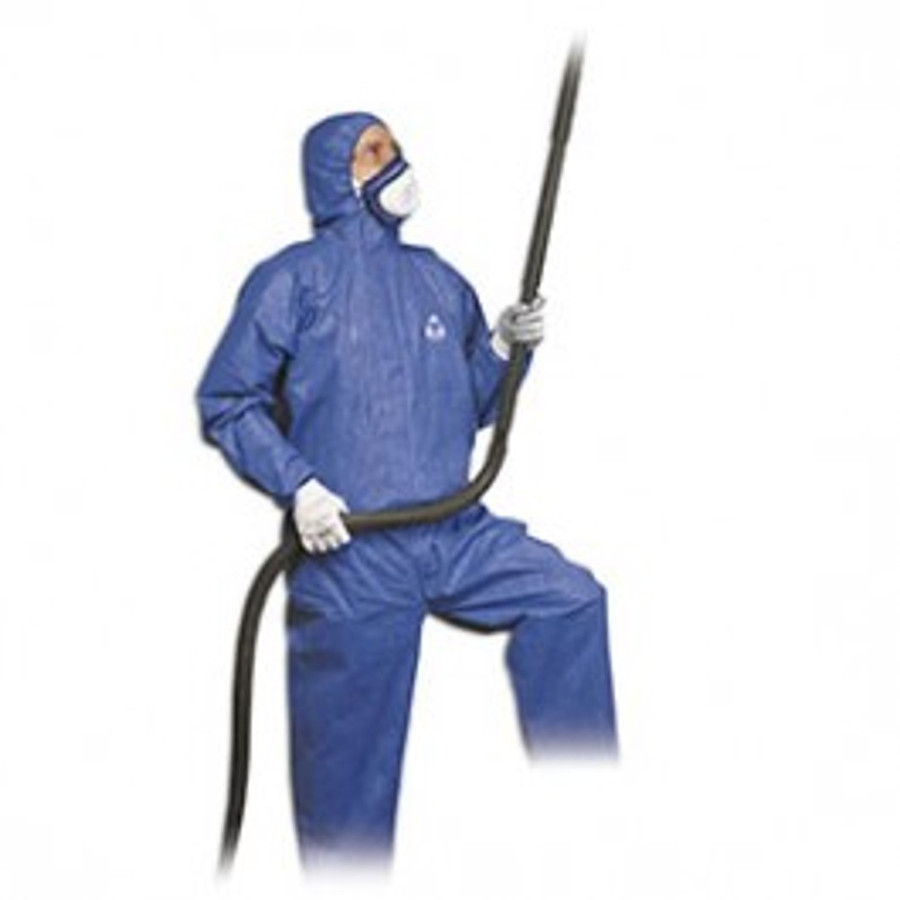 (2X-Large) North Gen Blue Disposable Coverall Suit