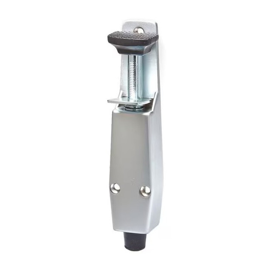 Dull Chrome Step-Down Door Holder