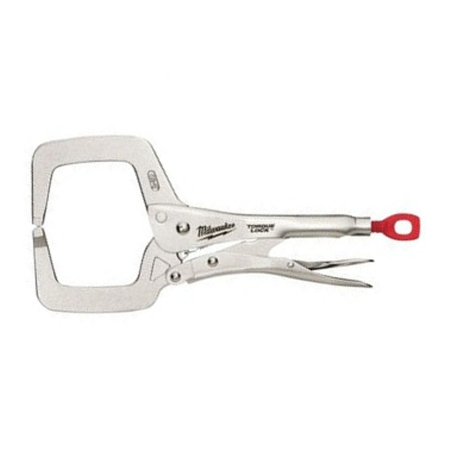 Milwaukee 11" Torque Lock Locking C-Clamp With Regular Jaws