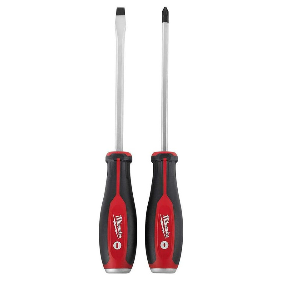 Milwaukee 2 pc Demolition Cushion Grip Screwdriver Set