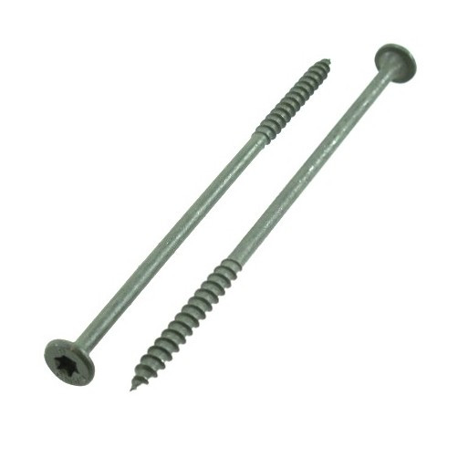 # 14 X 4" Torx-40 Drive Bugle Head Structural Lumber Screws (Pack of 12)