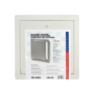 10" X 10" White Metal Universal Flush Access Door