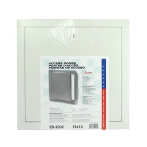 12" X 12" White Metal Universal Flush Access Door