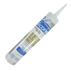 10.1 oz. Cartridge Clear Window & Door Silicone II Sealant