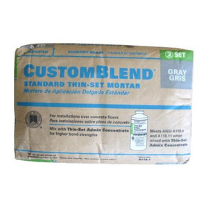 50 lb. Gray Standard Thin Set Mortar