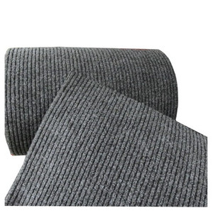 27" Black & Brown Pepper Ribbed Matting (Per ft.)