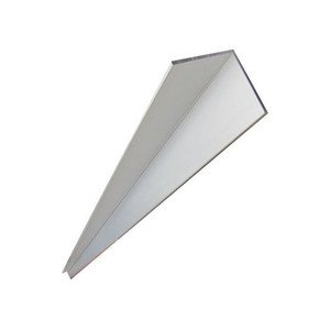 1" X 1/16" X 72" Aluminum Angle