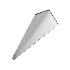1-1/2" X 1/16" X 72" Aluminum Angle