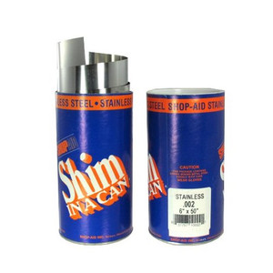6" X 50" .002 Stainless Steel Shim Stock (SSN2)