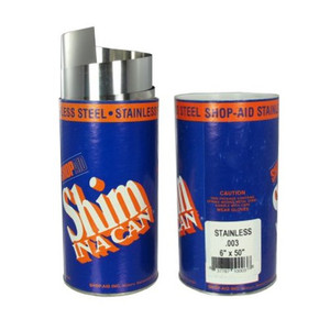6" X 50" .003 Stainless Steel Shim Stock (SSN3)