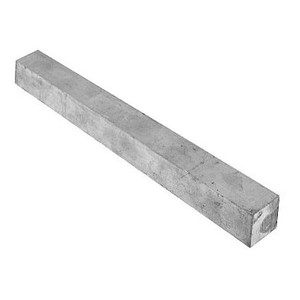 1" X 12" Zinc Plated Keystock