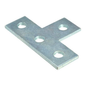 4-Hole Flat Tee Plate
