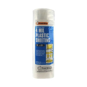 10' X 25' 4-Mil Clear Plastic Sheeting