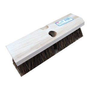 10" Palmyra Deck Scrub Brush (Threaded & Tapered)