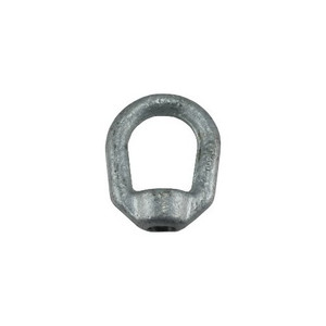 3/8" X 1/2"-13 Threaded Hot Dipped Galvanized Forged Eye Nut
