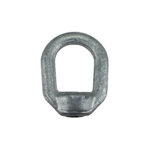 1/2" X 5/8"-11 Threaded Hot Dipped Galvanized Forged Eye Nut