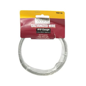 1 lb. Coil 18 Ga. X 166' Galvanized Tie Wire