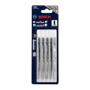4-1/2" Wood T-Shank Jigsaw Blades for extra-clean cutting in wood (Pack of 5)