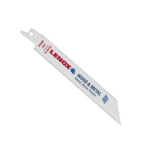 6" X 10-tpi Wood Cutting Reciprocating Saw Blade (Pack of 5)