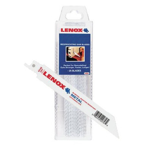 6" X 24-tpi Metal Cutting Reciprocating Saw Blades (Pack of 25)