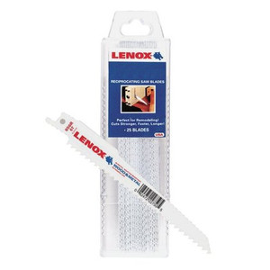 6" X 6-tpi Nail Embedded Wood Cutting Reciprocating Saw Blades (Pack of 25)