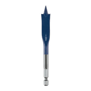 1/2" X 4" Stubby Flat Zip Bit