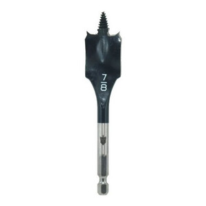 7/8" X 4" Stubby Flat Zip Bit
