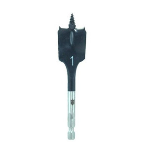 1" X 4" Stubby Flat Zip Bit