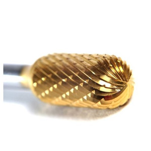 1/4" Cylinder / Radius End Caribde Burr
