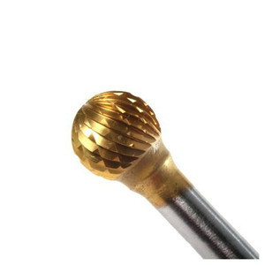 3/8" Non-Ferrous Ball Carbide Burr