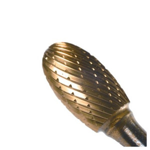 3/8" Non-Ferrous Oval Carbide Burr
