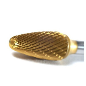 1/4" Non-Ferrous Tree / Radius End Carbide Burr