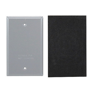 Outdoor 1-Gang Blank Cover